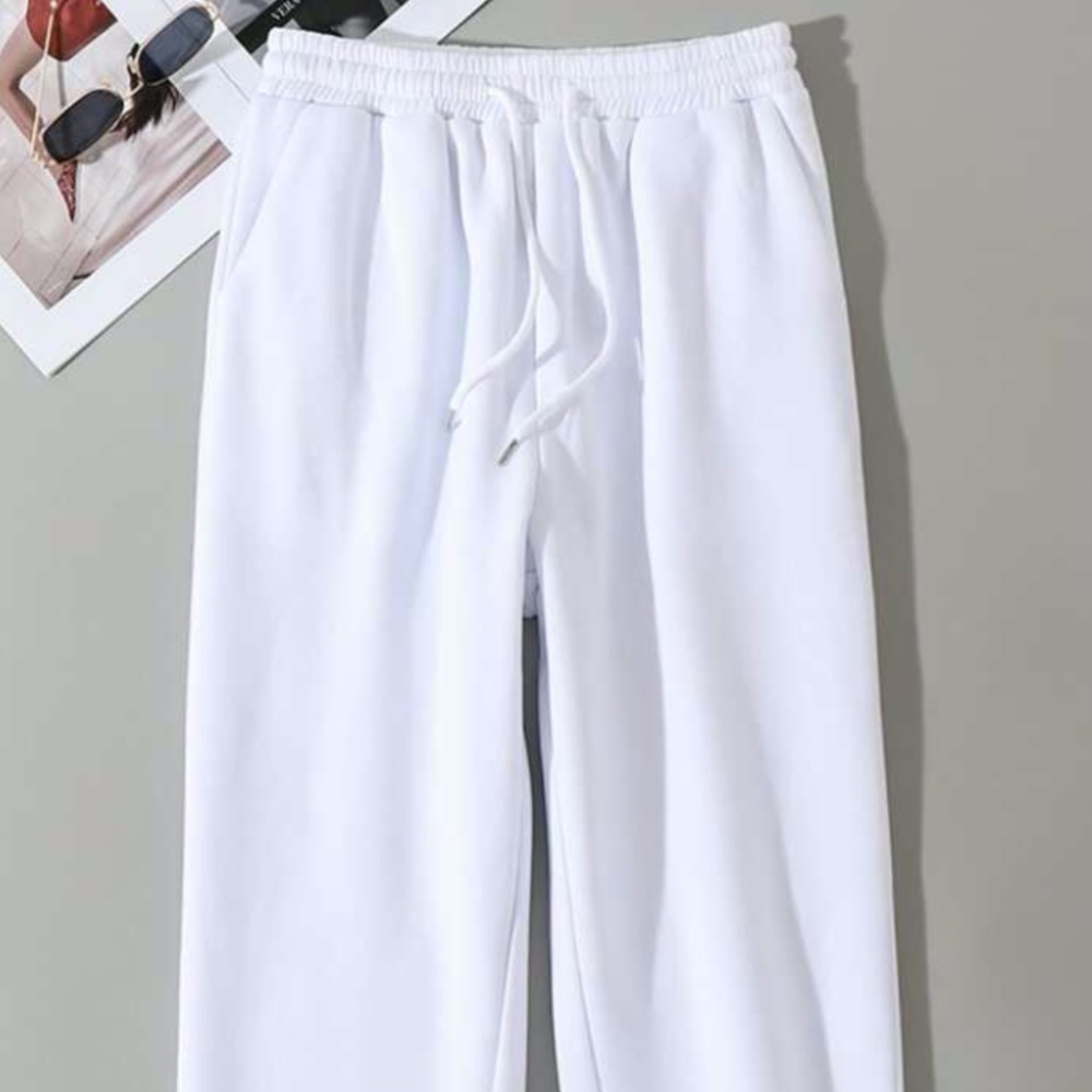 S White Sweatpants